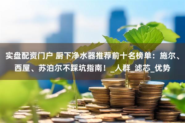 实盘配资门户 厨下净水器推荐前十名榜单：施尔、西屋、苏泊尔不踩坑指南！_人群_滤芯_优势
