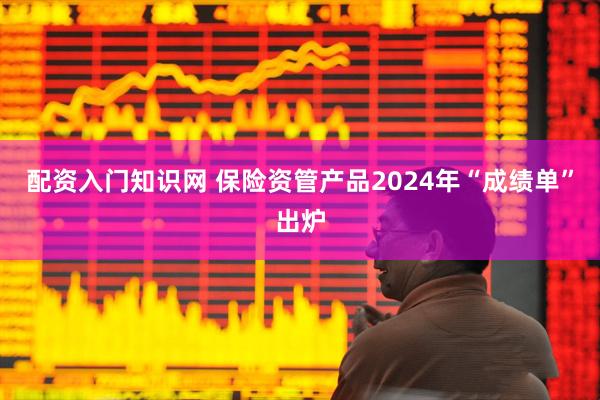 配资入门知识网 保险资管产品2024年“成绩单”出炉